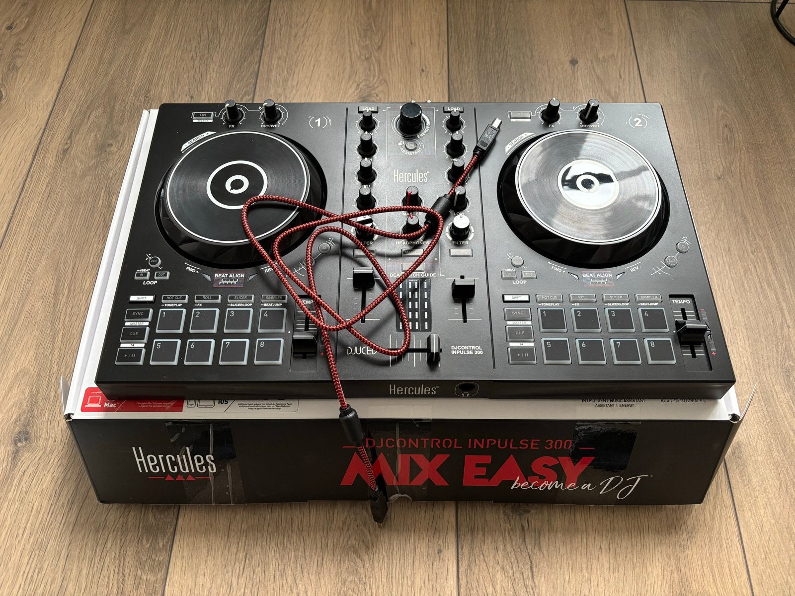 Hercules Inpulse 300 DJ-controller, Muziek en Instrumenten, Dj-sets en Draaitafels, Ophalen of Verzenden, Zo goed als nieuw, Dj-set