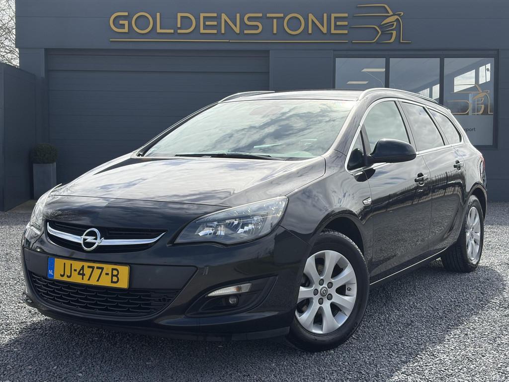 Opel Astra Sports Tourer 1.4 Turbo Blitz Navi,Trekhaak,120pk, Voorwielaandrijving, Stof, Gebruikt, 4 cilinders