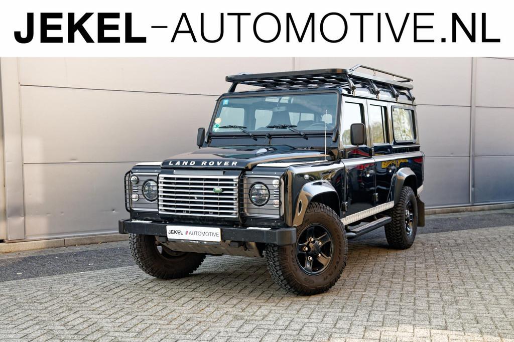 Land Rover Defender 2.4 TD 110 SW XTech 7 Persoons, daktent,, Auto's, Land Rover, 1940 kg, Gebruikt, Stoelverwarming, 4 cilinders