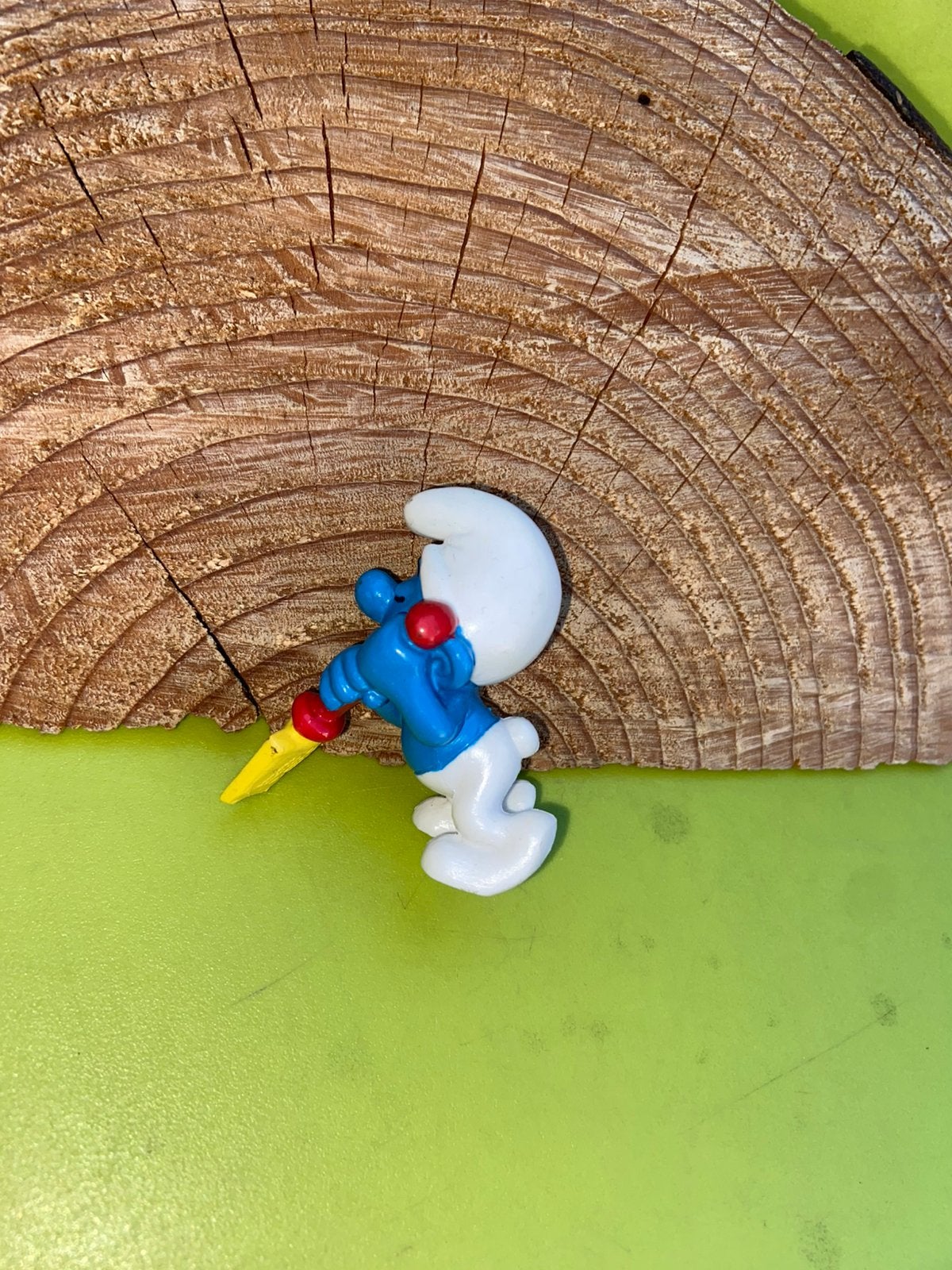 Smurfen smurf met schep, Verzamelen, Smurfen, Ophalen of Verzenden, Zo goed als nieuw