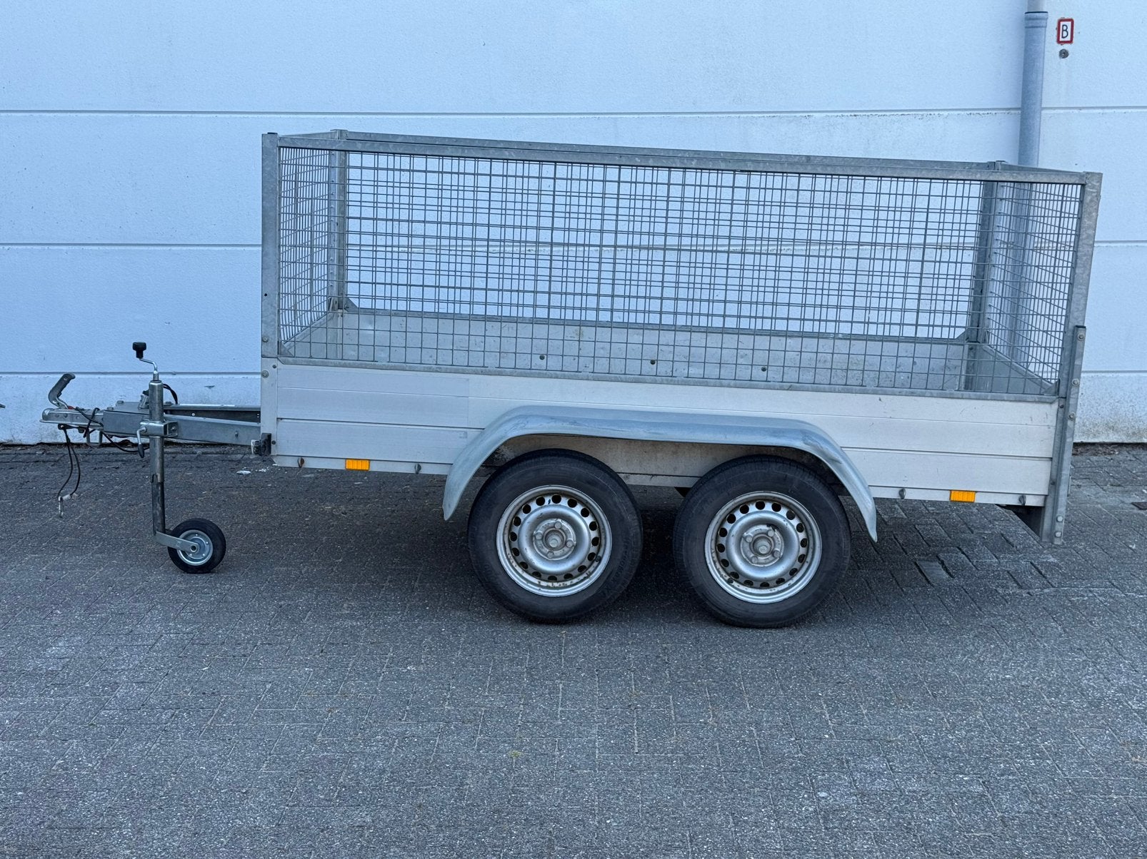 Anssems GTT750 loofrekken aanhangwagen voor snoeiafval, Ophalen, Gebruikt