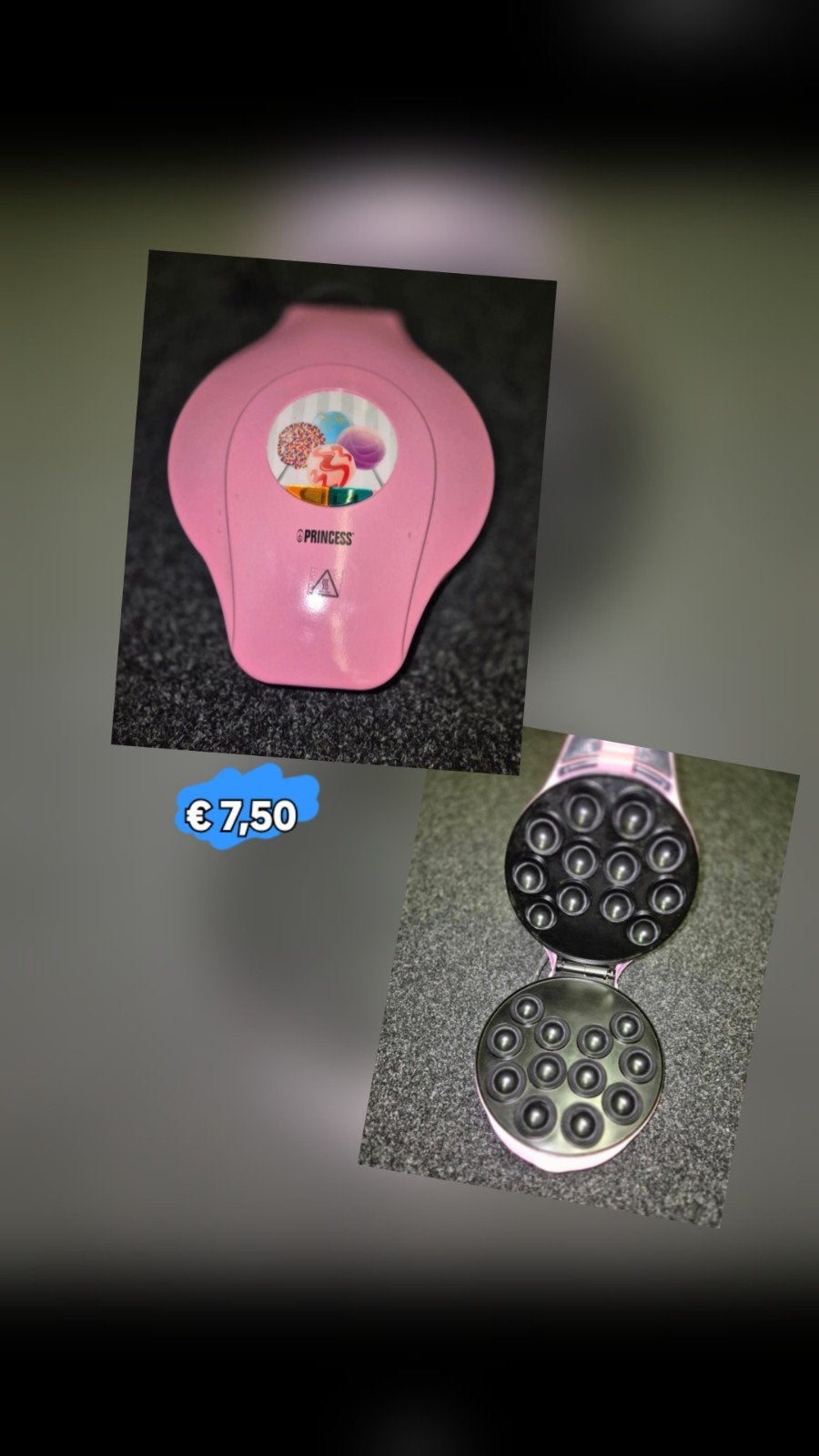 Princess lollypop Maker Roze, Ophalen of Verzenden, Nieuw