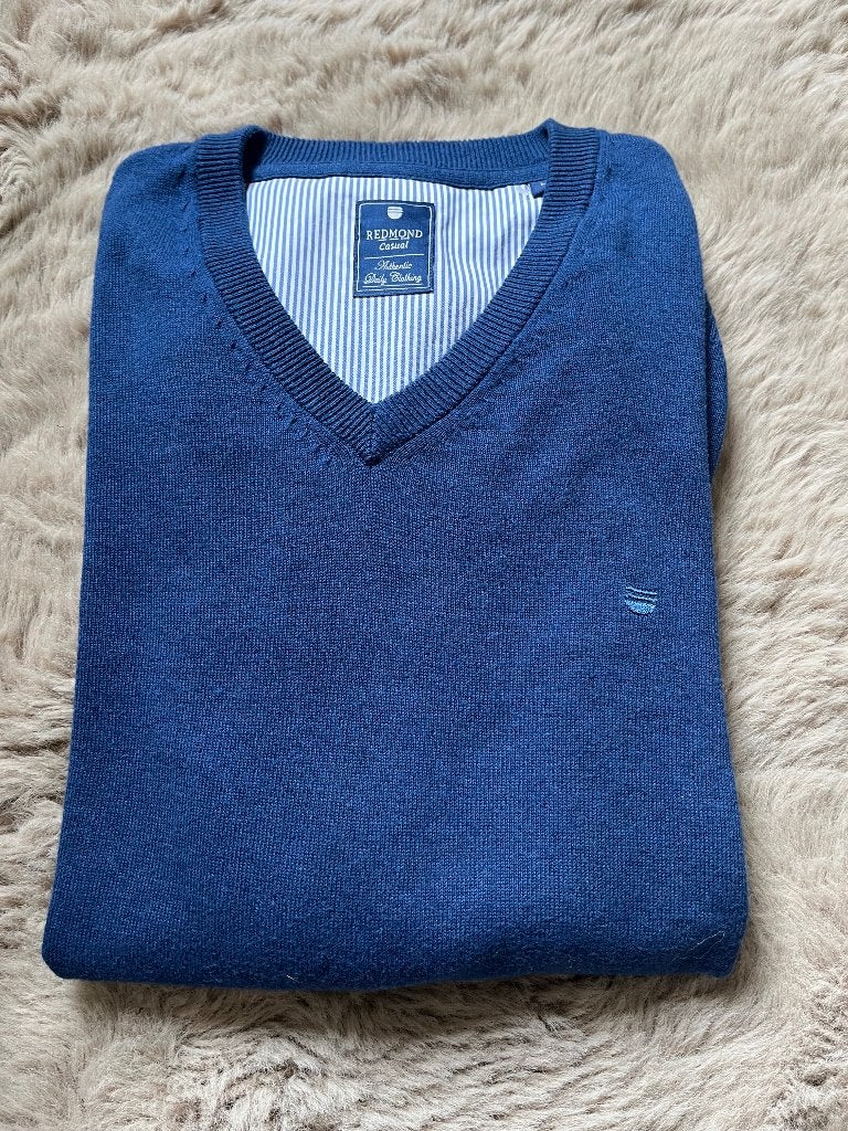 Redmond casual herentrui, Ophalen of Verzenden, Nieuw, Blauw, Redmomd