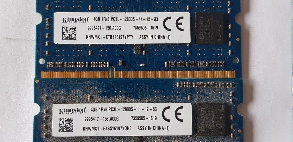 Geheugen DDR3- 4Gb en DDR3L-4Gb, DDR3, Ophalen of Verzenden, Zo goed als nieuw, Desktop