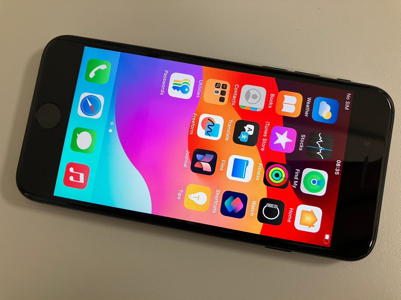 iPhoneSE 64GB zgan, Ophalen, Zwart, Zo goed als nieuw, 64 GB