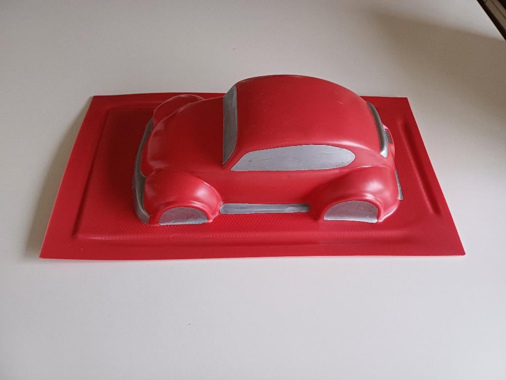 Volkswagen Kever lexan hard kunstof body of mal, Ophalen of Verzenden, Zo goed als nieuw, Overige schalen, Onderdeel