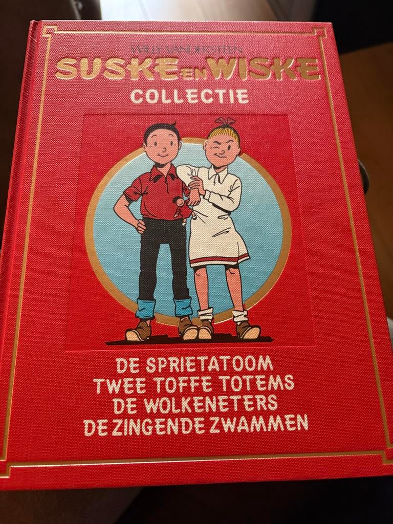 Suske en Wiske Collectie: De Sprietatoom e.a. (Hardcover), Boeken, Stripboeken, Meerdere stripboeken, Ophalen of Verzenden, Zo goed als nieuw