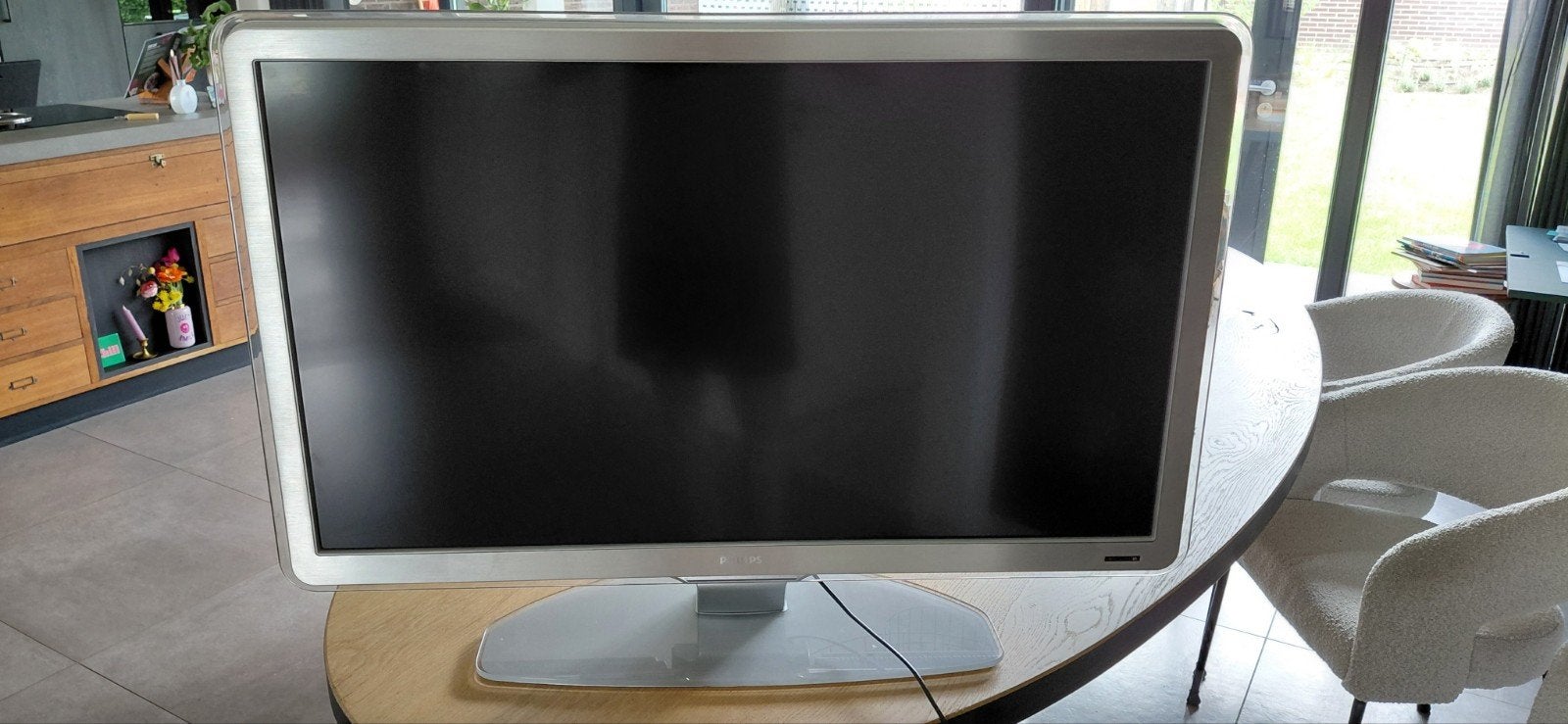 Philips 42PFL9703 42 inch LCD TV ambilight., Audio, Tv en Foto, Televisies, Ophalen, 100 cm of meer, 50 Hz, Philips