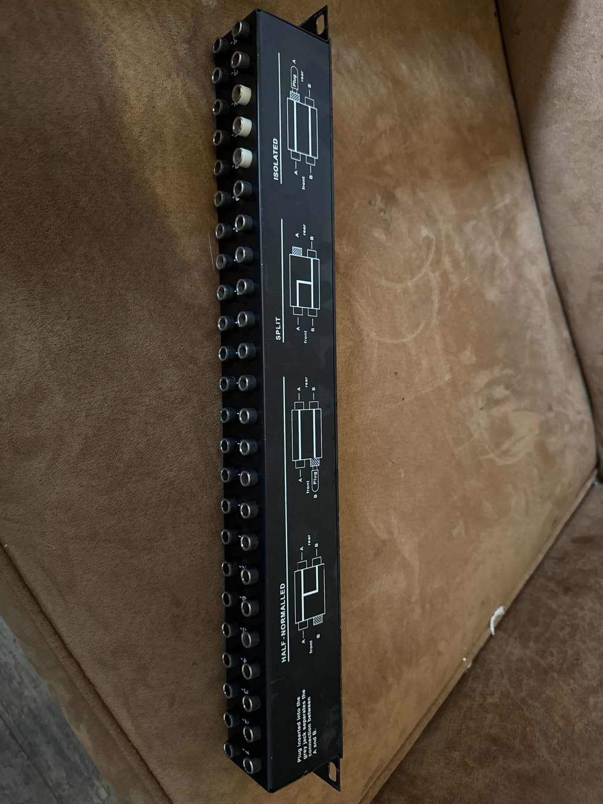 Neutrik NYS-sPP-L Patchbay - Professionele Audio Patchpaneel, Ophalen, Gebruikt