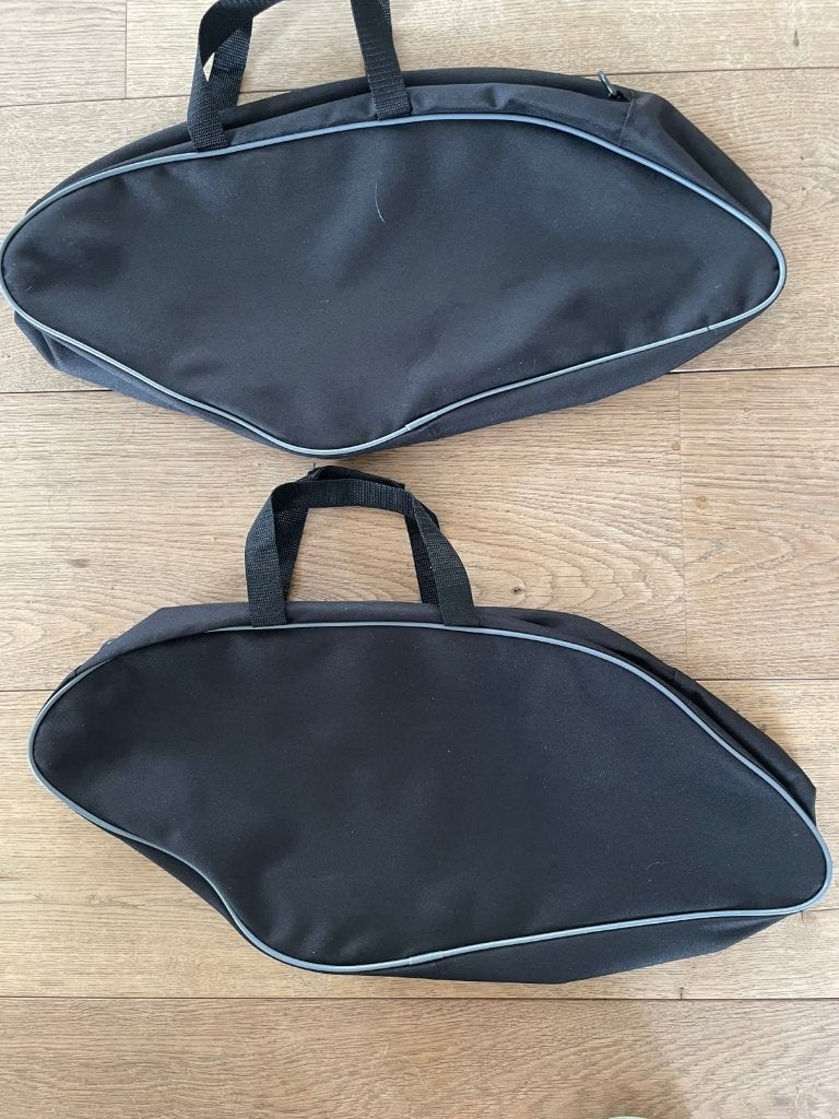 Harley Davidson Low Rider ST koffers binnen tassen, Ophalen, Zo goed als nieuw