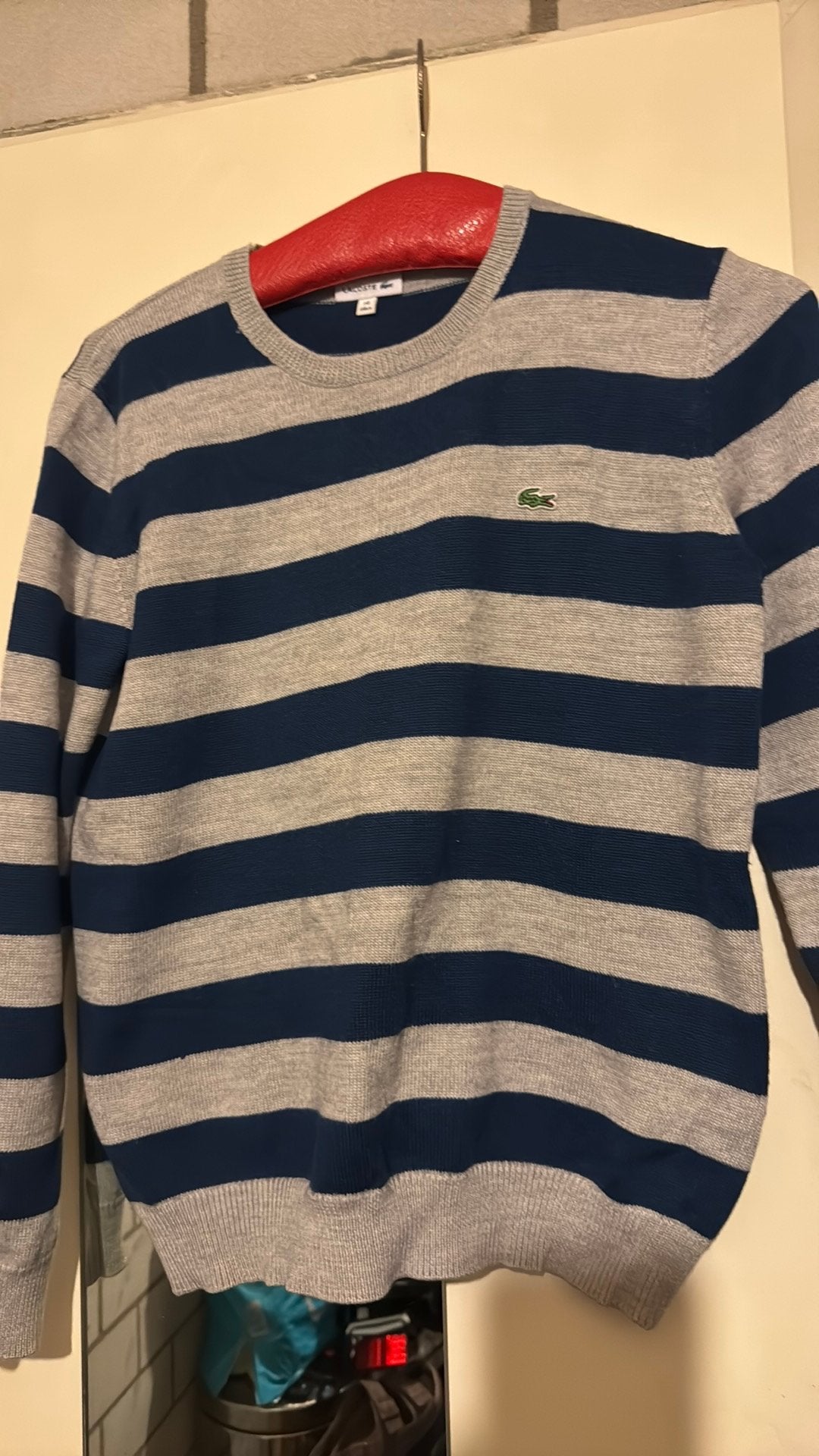 Lacoste trui, Ophalen of Verzenden, Zo goed als nieuw, Jongen of Meisje, Trui of Vest