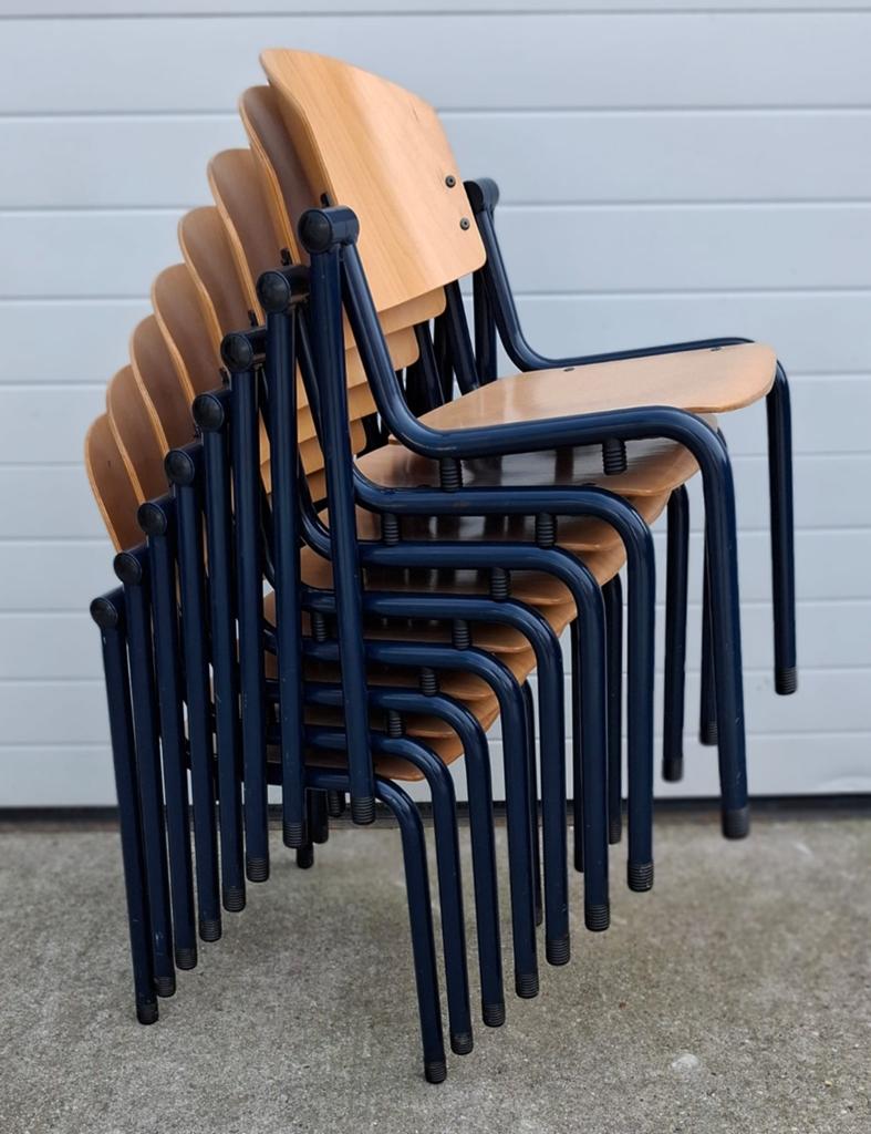 86 x schoolstoelen kantine stoelen vergaderstoelen horeca, Huis en Inrichting, Stoelen, Ophalen of Verzenden, Zo goed als nieuw