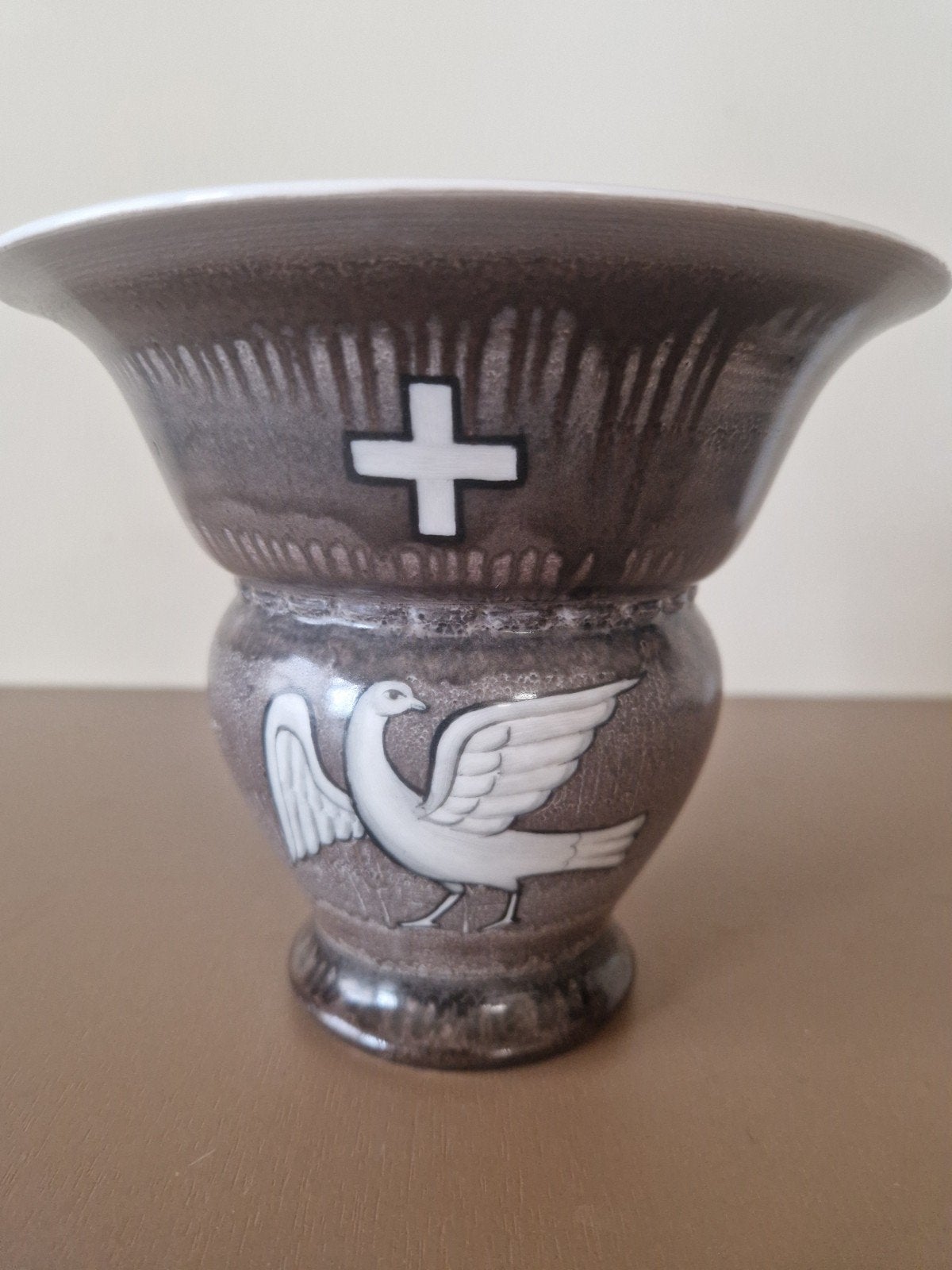 Vintage Hulschenreuther Selb Bavaria Heristal vaas, Antiek en Kunst, Ophalen of Verzenden
