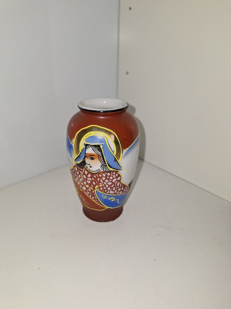 Japanse Satsuma-Stijl Vaasje 9 cm, Ophalen