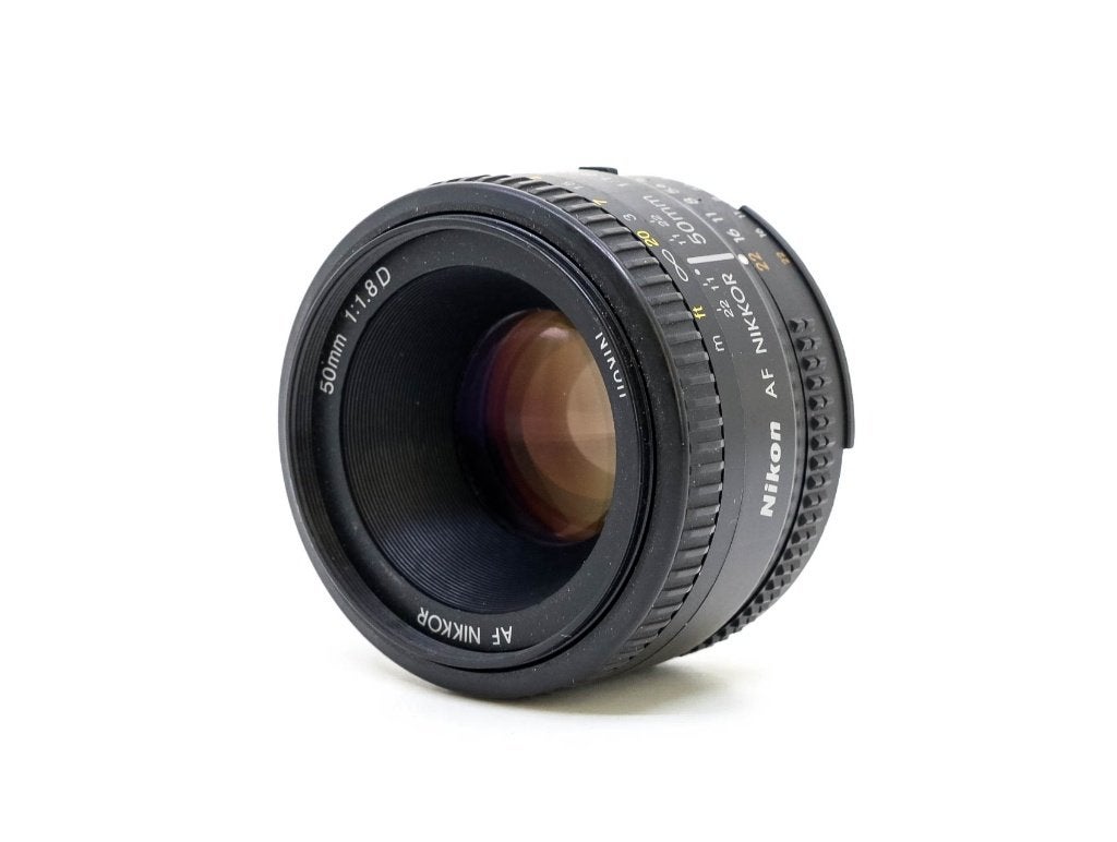 Nikon AF Nikkor 50mm f/1.8D lens in originele doos, Nikon, Ophalen of Verzenden, Zo goed als nieuw, 50 mm