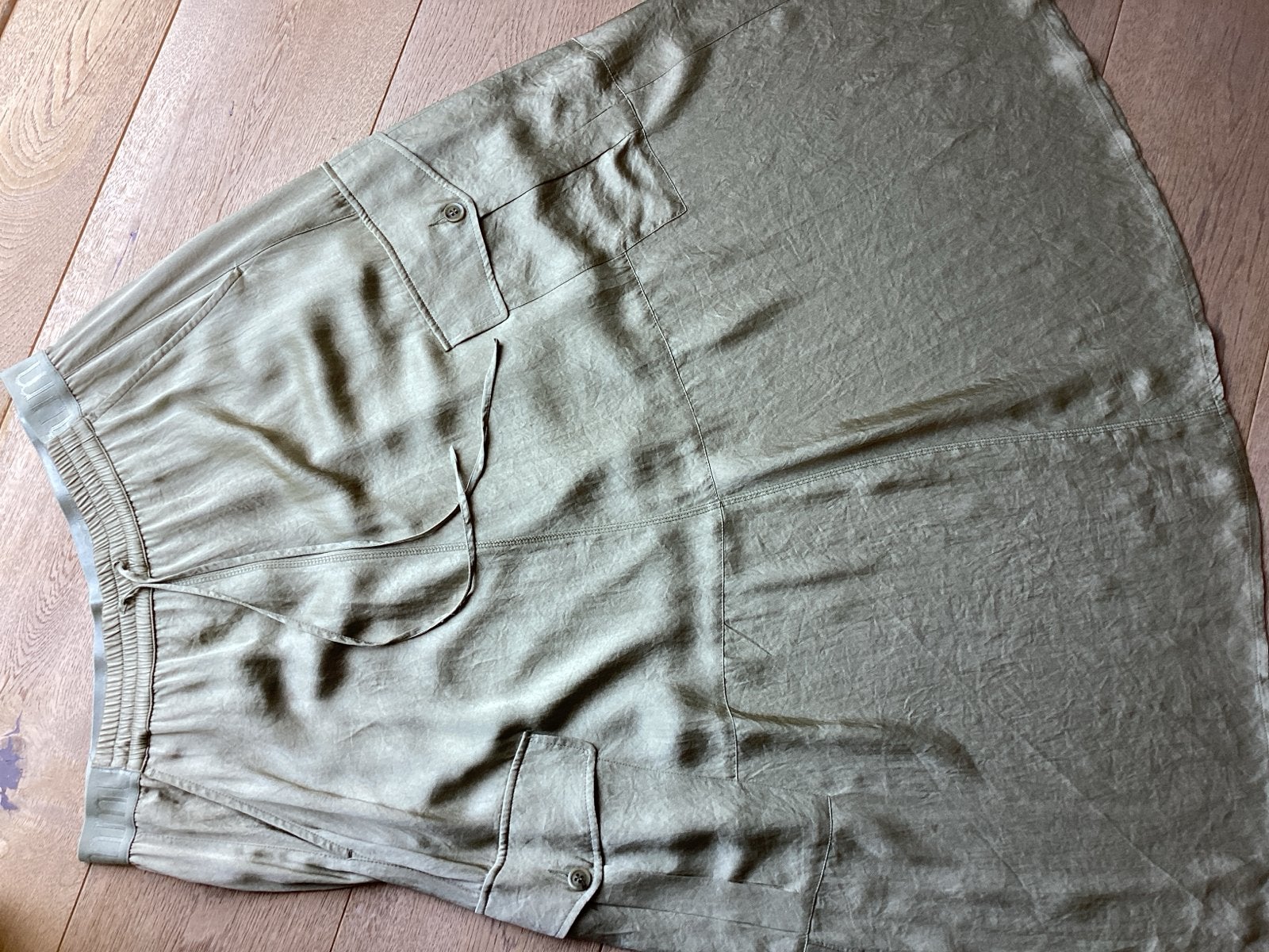 Summum satijnlook rok maat 40, Maat 38/40 (M), Verzenden, Nieuw, Onder de knie