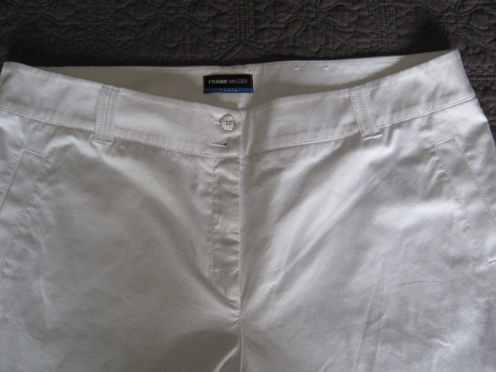 Witte broek maat 46 van Frank Walder ., Wit, Maat 46/48 (XL) of groter, Nieuw, Ophalen of Verzenden