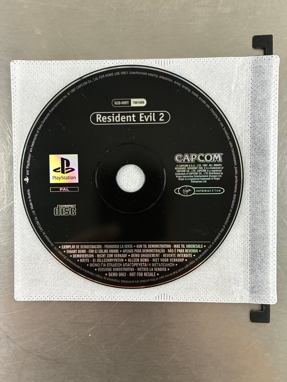 Resident Evil 2 (PS1), Spelcomputers en Games, Games | Sony PlayStation 1, Ophalen of Verzenden, Gebruikt, Avontuur en Actie