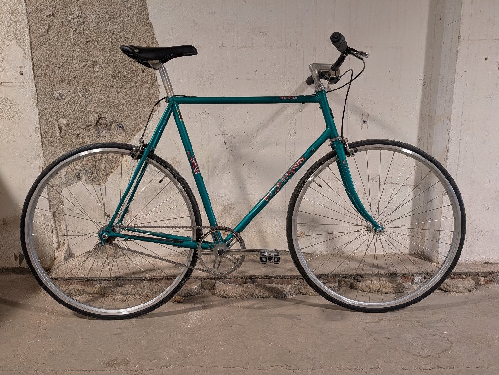 Koga Miyata 62cm Singlespeed met handremmen, Ophalen, Remmen, Staal, Zo goed als nieuw