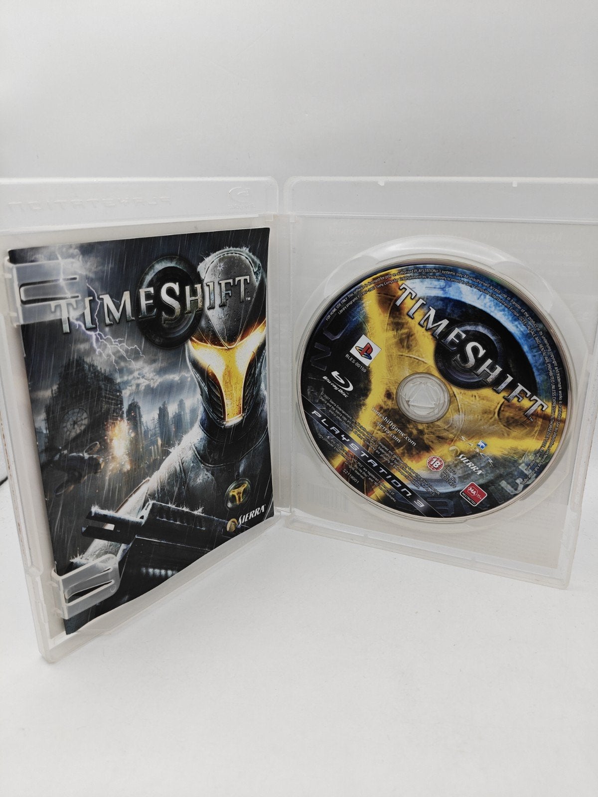 TimeShift - PlayStation 3 (PS3), Online, Support@activision.com, Vanaf 18 jaar, Shooter