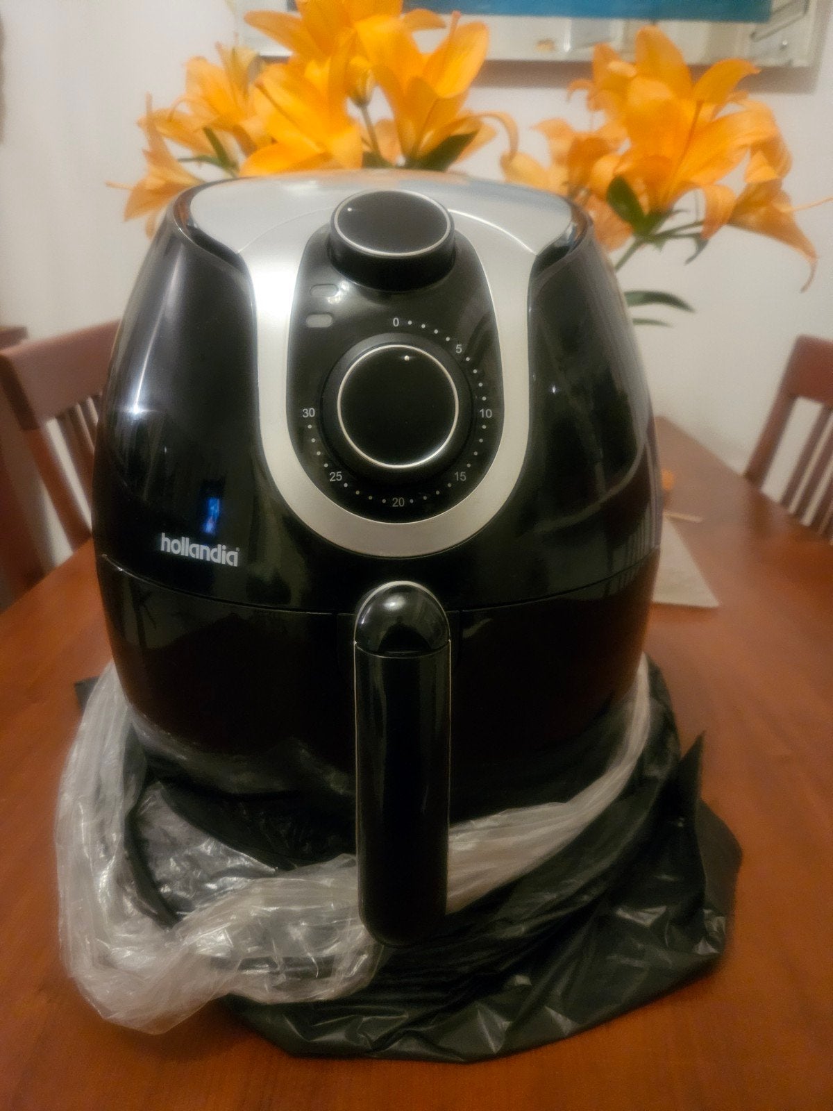 Hollandia Airfryer - Zo goed als nieuw, Witgoed en Apparatuur, Ophalen of Verzenden, Zo goed als nieuw, Airfryer