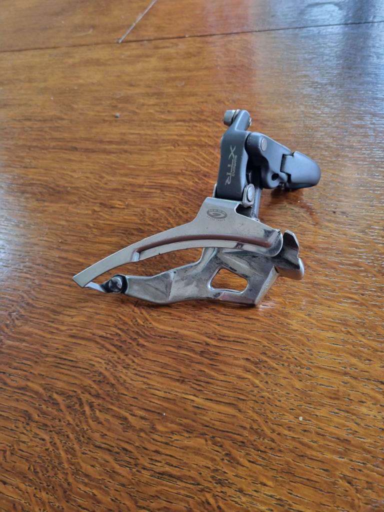 Shimano XTR FD-M953, Gebruikt, Ophalen of Verzenden, Derailleur of Ketting, Aluminium
