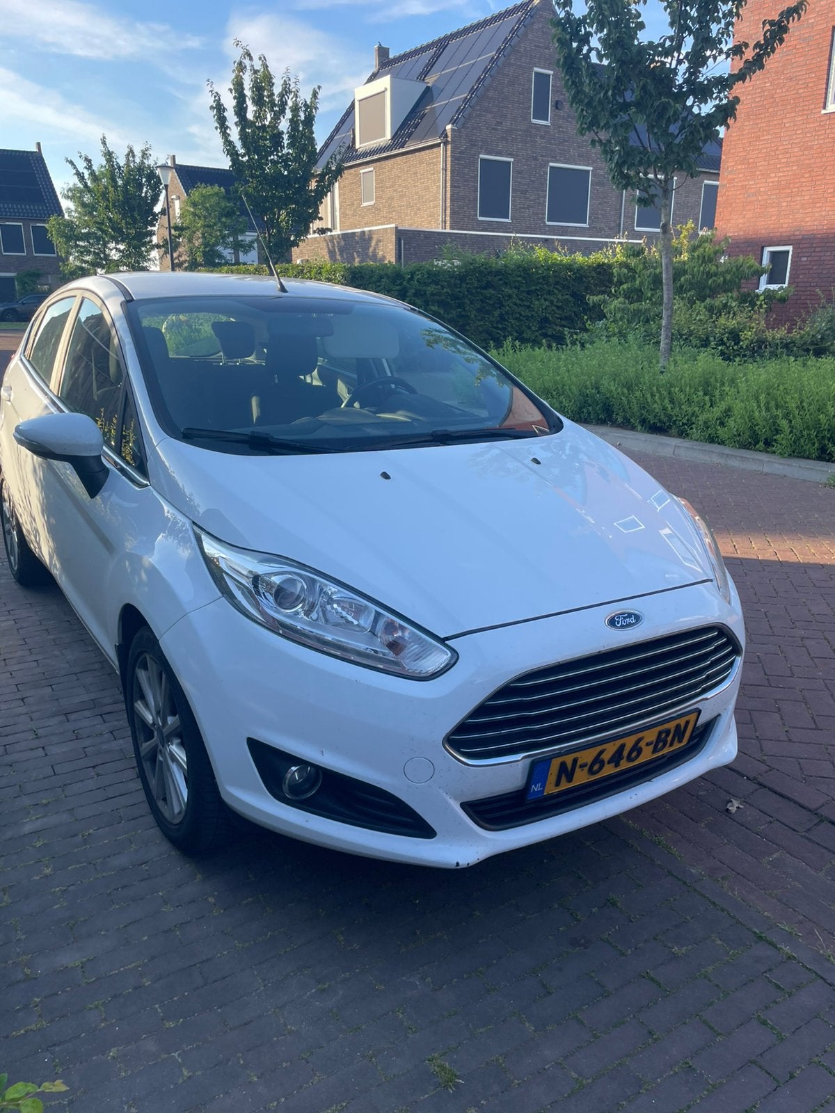Ford Fiësta 1.0 92KW/125PK 5D 2017 Wit, Auto's, Ford, Voorwielaandrijving, 125 pk, Handgeschakeld, Particulier
