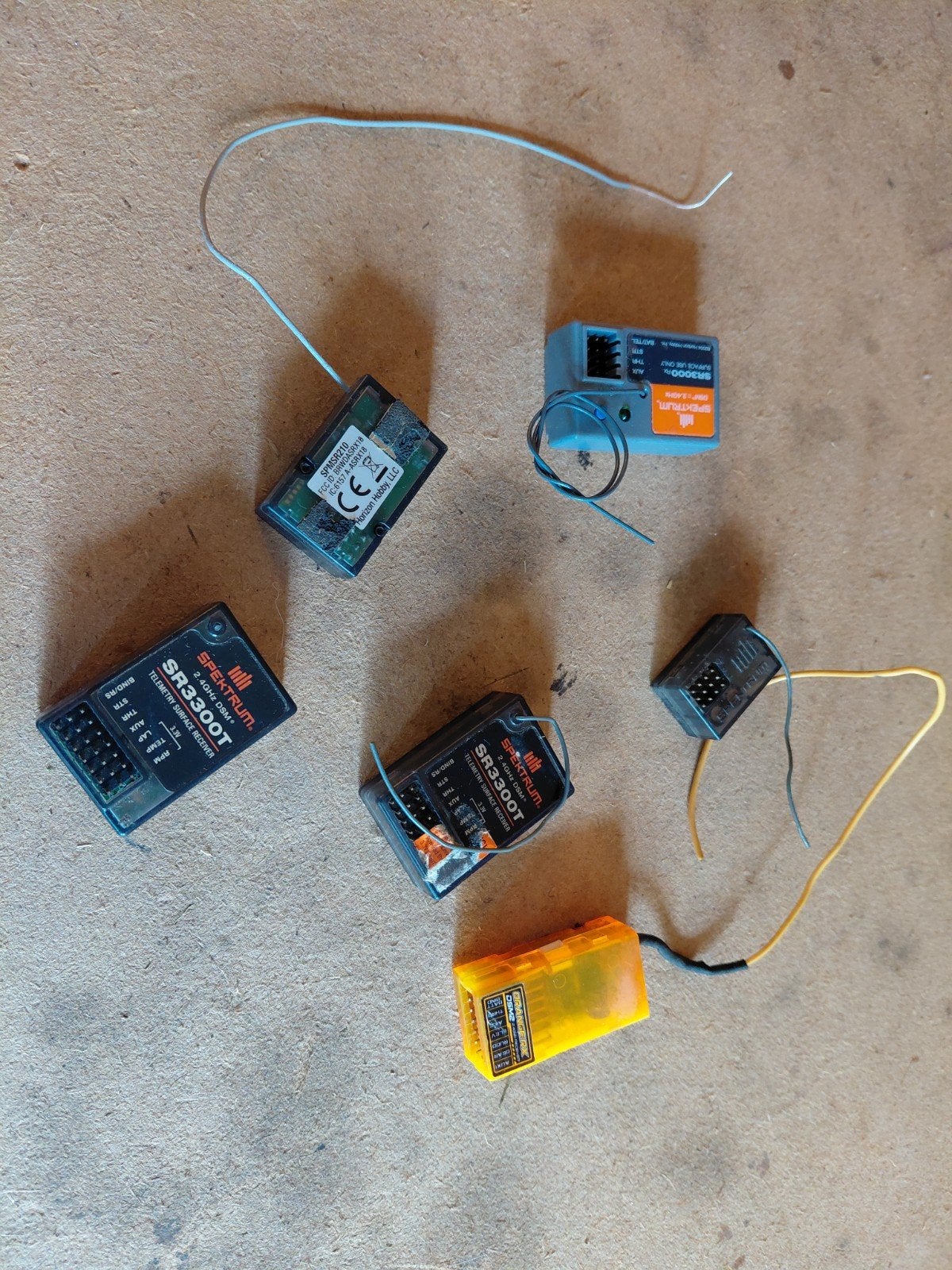 Spektrum ontvangers., Ophalen, Gebruikt, Auto