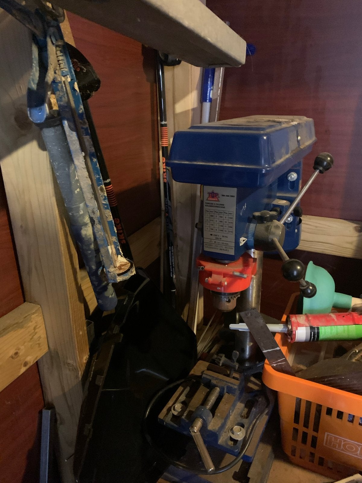 Kolomboormachine voor diverse werkzaamheden, Ophalen, Gebruikt, Kolomboormachine