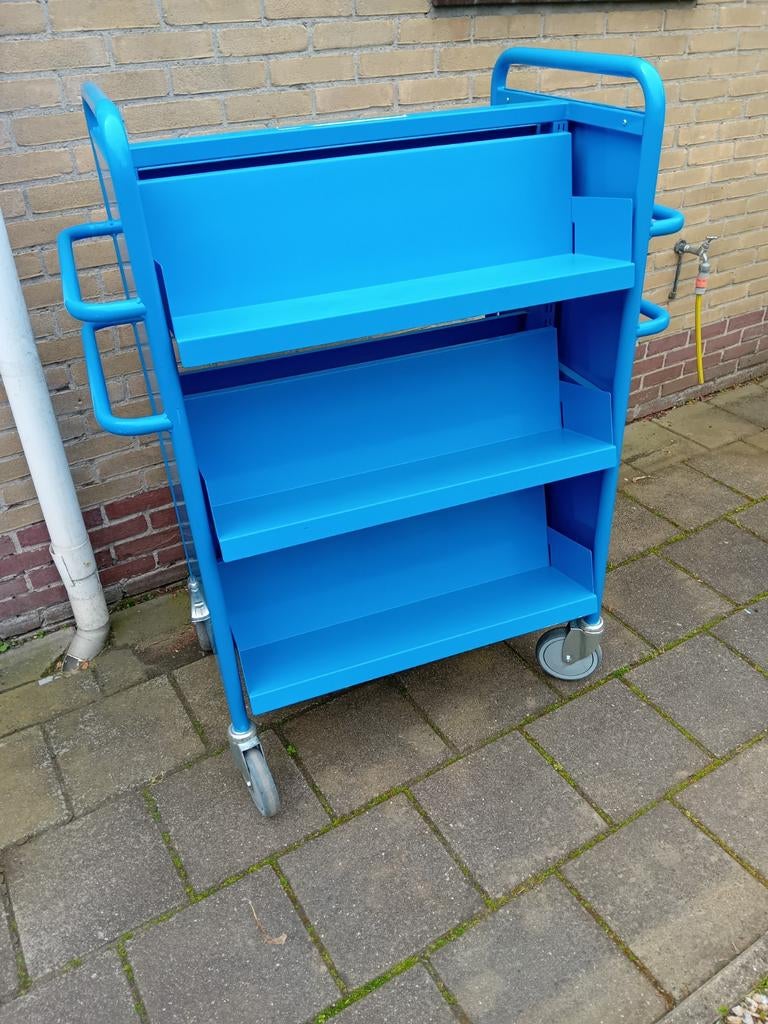 Boekennkar, magazijn kar, garage kar., 100 liter of meer, Ophalen, Transportkar