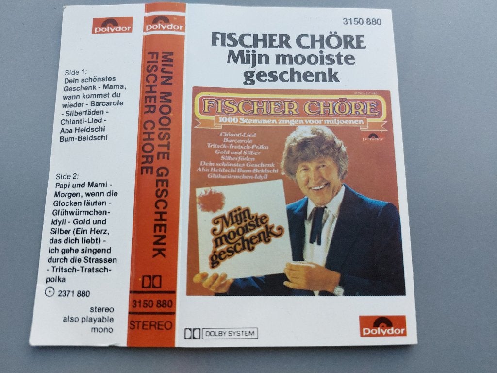 FISCHER CHÖRE - MIJN MOOISTE GESCHENK (MC), Overige genres, 1 bandje, Ophalen of Verzenden, Zo goed als nieuw