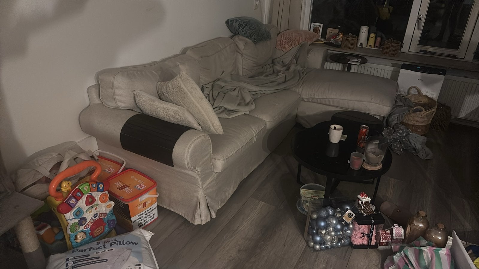 Mooie hoekbank met uitwasbare hoezen, Huis en Inrichting, Ophalen, 250 tot 300 cm, Gebruikt, Hoekbank