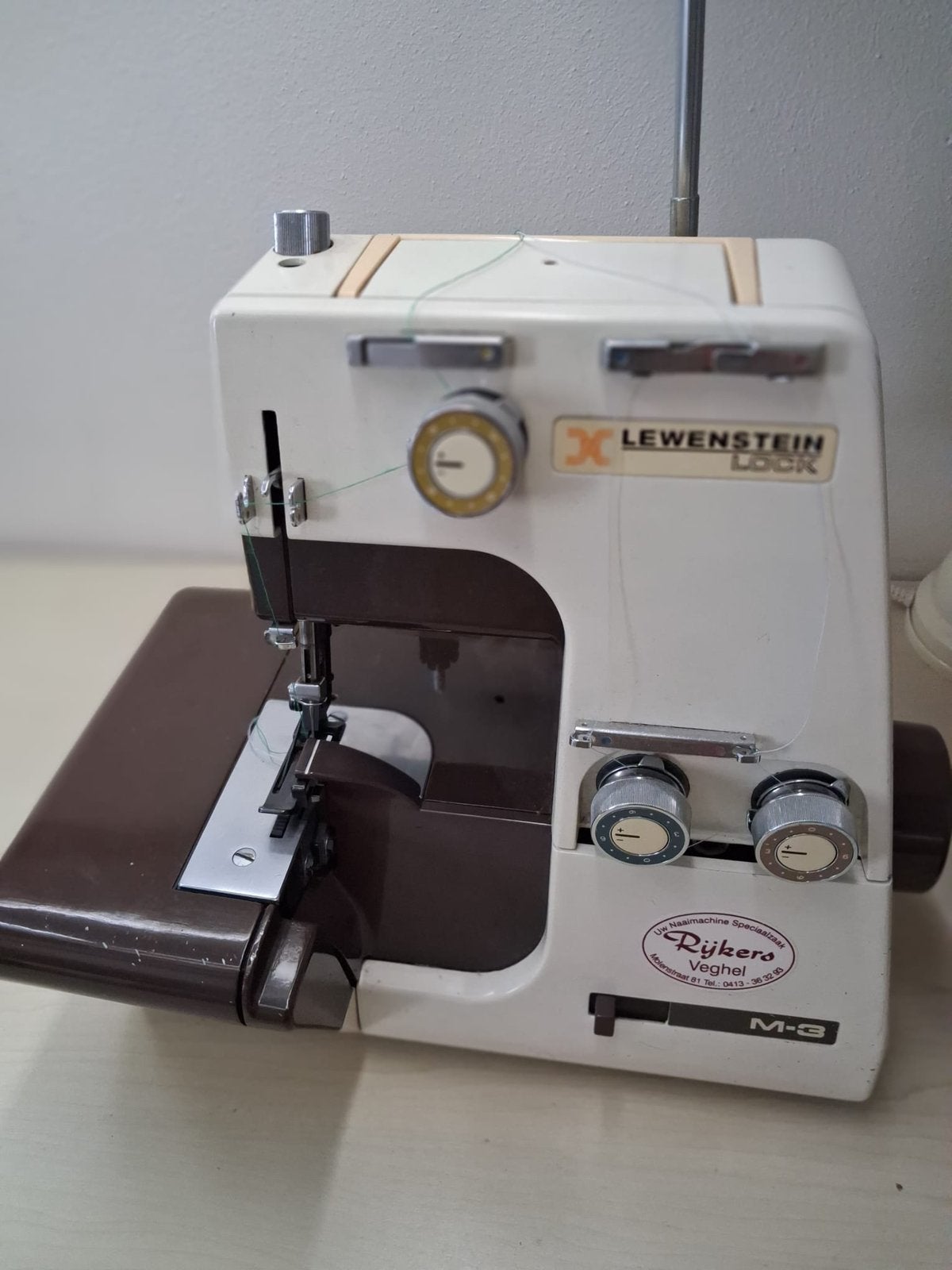 Lewenstein lockmachine M-3 model 2038-1, Ophalen, Gebruikt, Lockmachine, Lewenstein