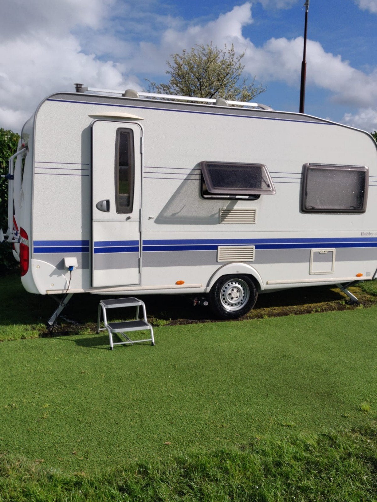 Caravan Hobby de luxe sf440, Hobby, Particulier, Luifel, Tot en met 4