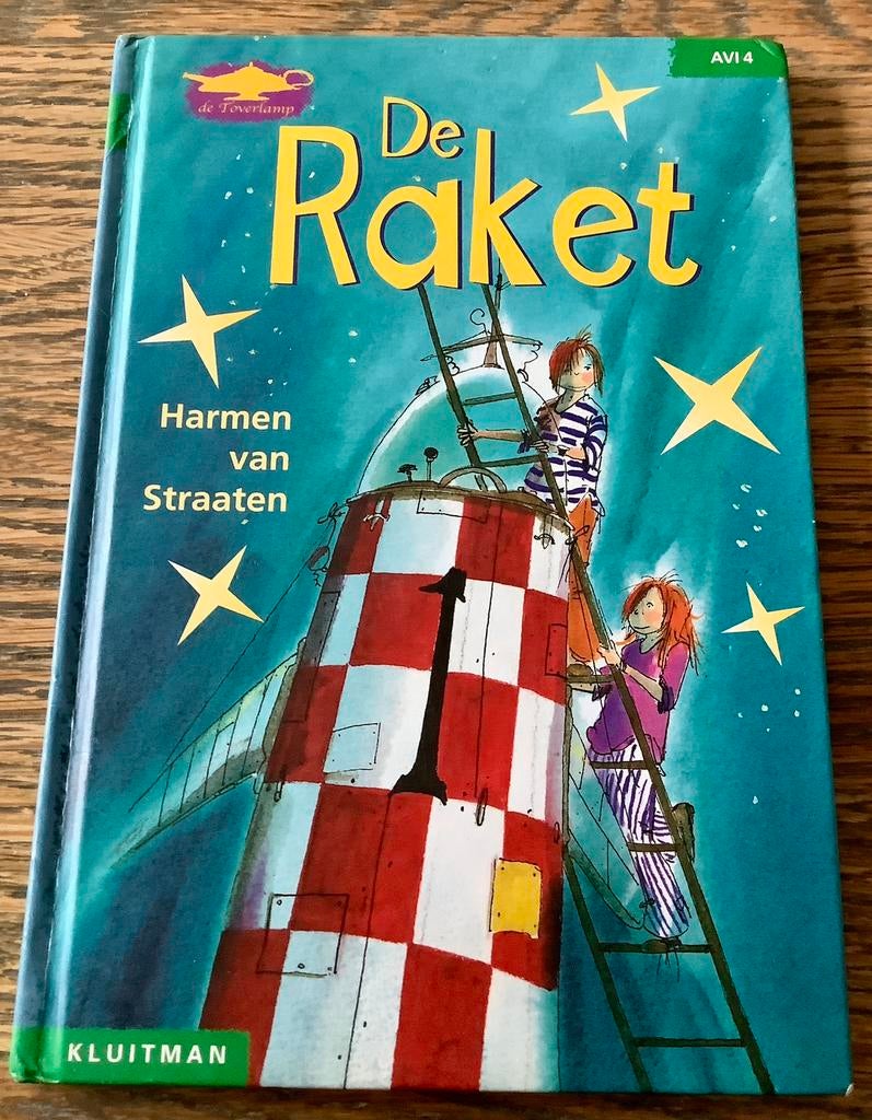 AVI-E4 DE RAKET KLUITMAN TOVERLAMP LEUK BOEK, Ophalen of Verzenden, Zo goed als nieuw, Fictie algemeen