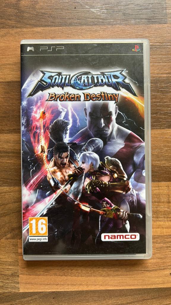 Soul Calibur Broken Destiny PSP - Nette staat, Gebruikt, Vechten, 1 speler, Ophalen of Verzenden