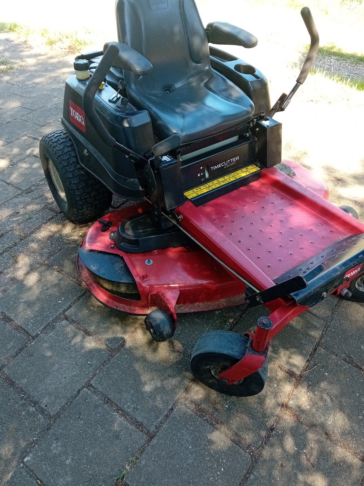 te koop Toro zero turn zitmaaier     maaidek  125 cm, Tuin en Terras, Ophalen, Gebruikt, Toro, 120 cm of meer