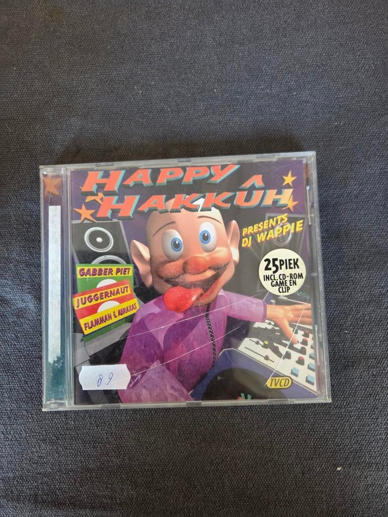 Happy Hardcore CD: Happy Hakkuh presents DJ Wappie, Ophalen of Verzenden, Gebruikt, Dance Populair