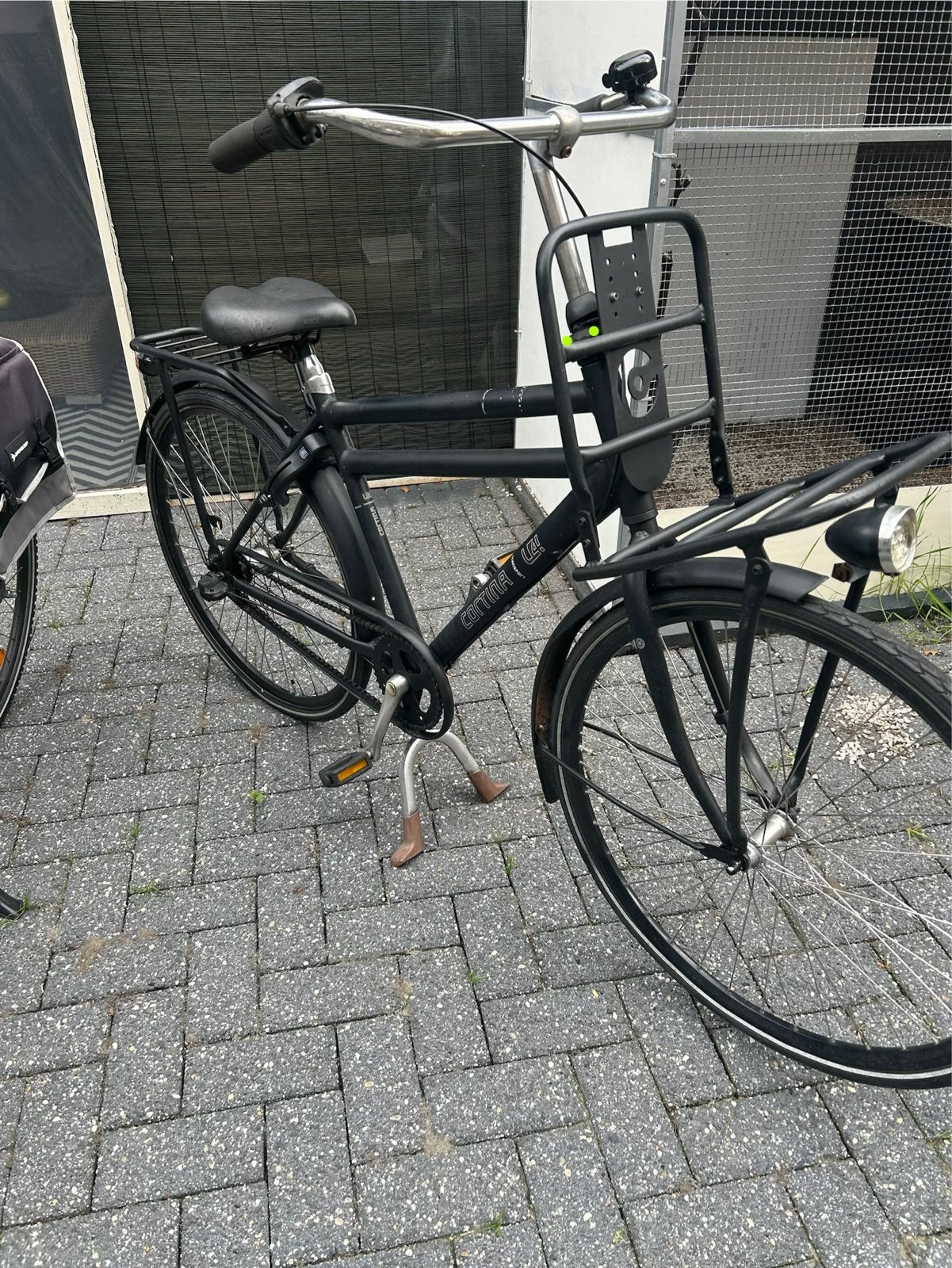 Cortina U4 Transportfiets 28 Inch Mat-Zwart., 50 tot 53 cm, Ophalen, Gebruikt, Terugtraprem