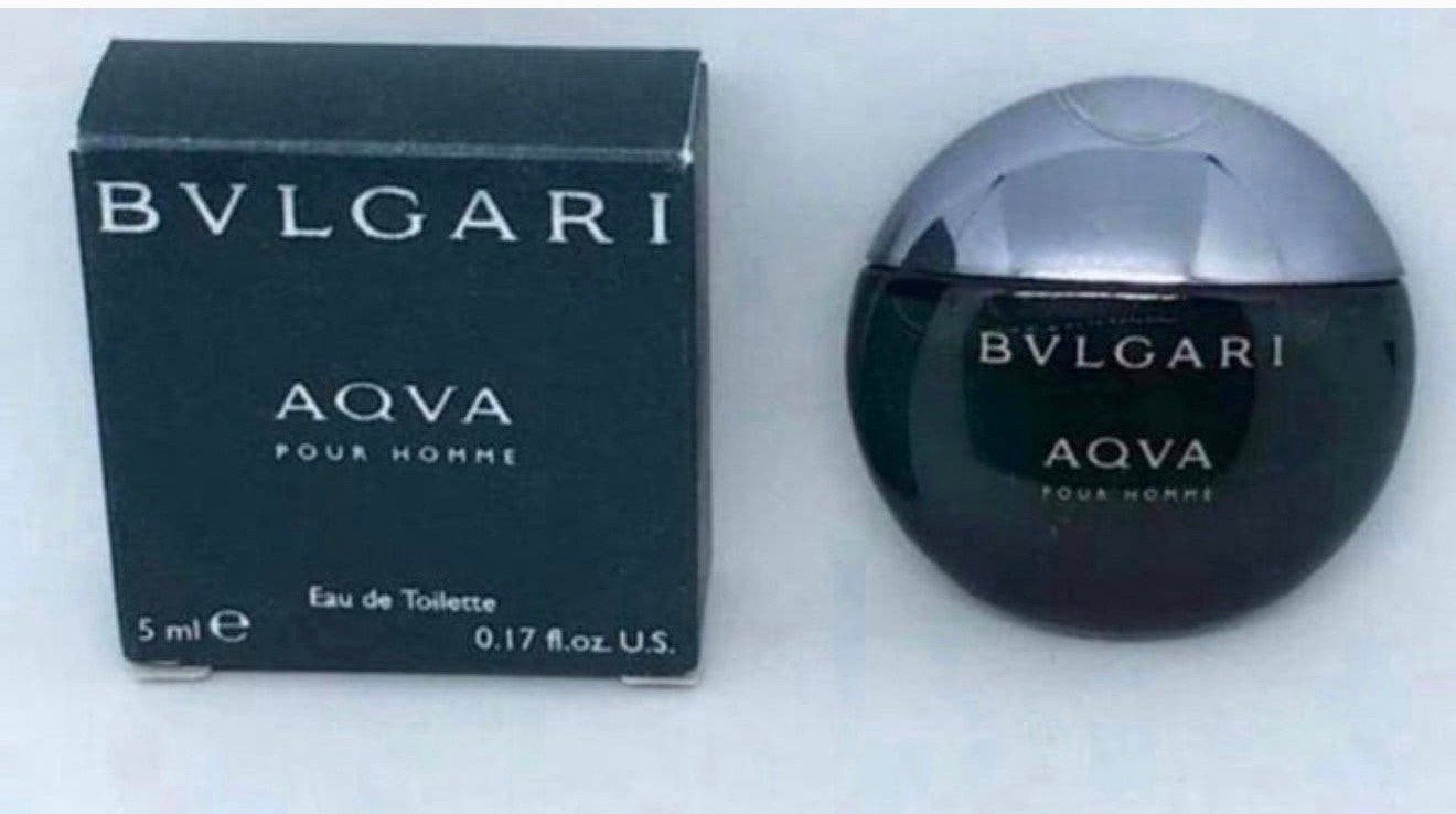 Miniatuur Aqva pour homme Bvlgari 5 ml eau de toilette, Verzenden, Nieuw