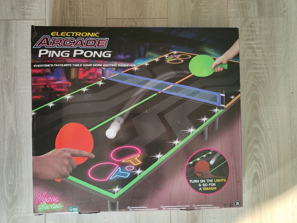 Electronic Arcade Pingpong, Ophalen of Verzenden, Zo goed als nieuw, Tafel Outdoor