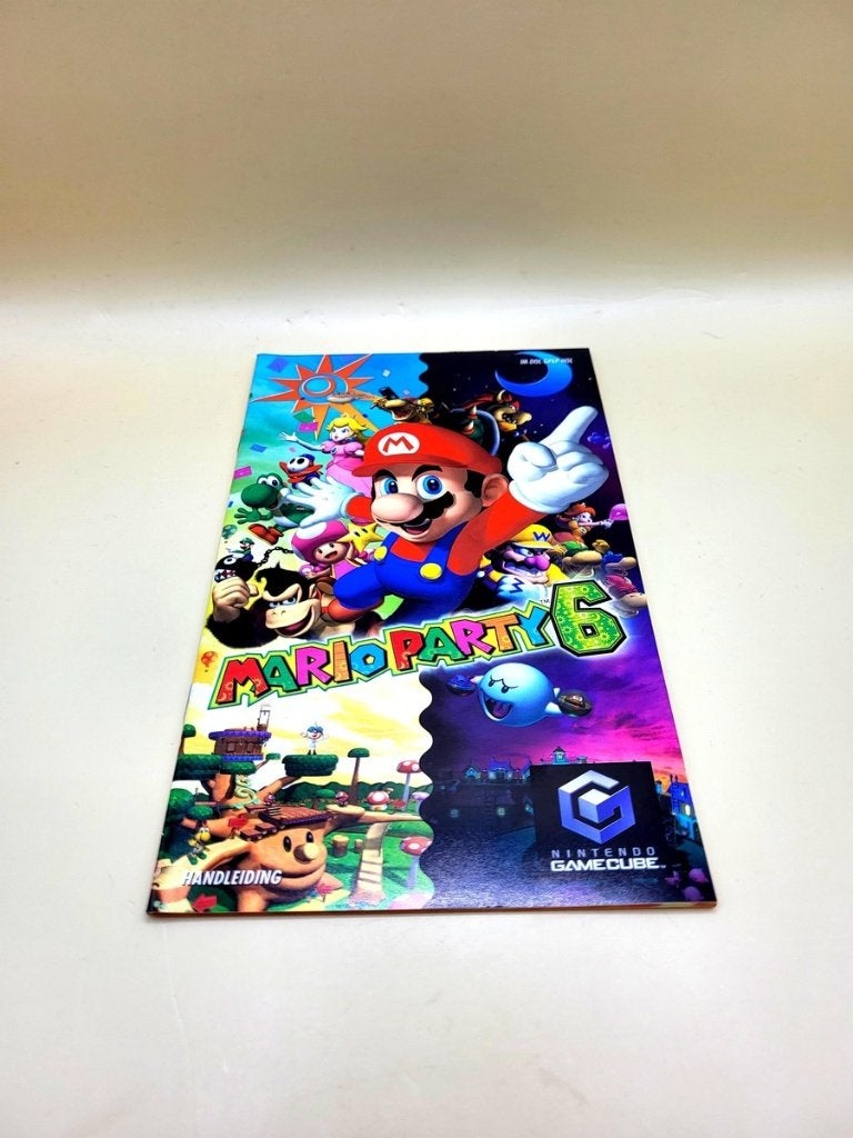 Mario Party 6 Handleiding - Nintendo GameCube, Eén computer, Ophalen of Verzenden, Goldsteinstrasse 235 Germany, Nintendo