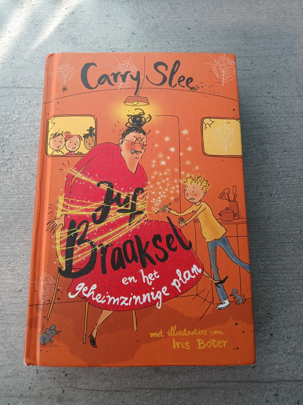 Juf braaksel en het geheimzinnige plan, Boeken, Ophalen of Verzenden, Zo goed als nieuw