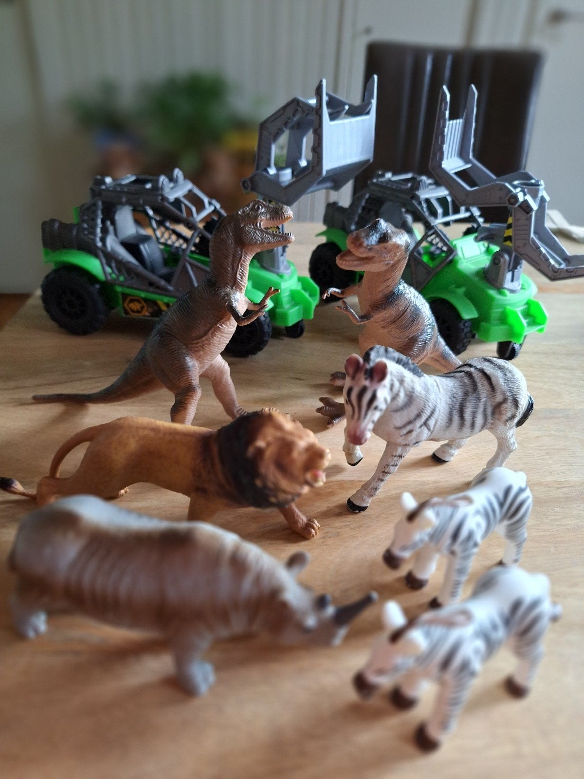 Dieren en buggy's speelset, Ophalen of Verzenden, Gebruikt, Jongen of Meisje