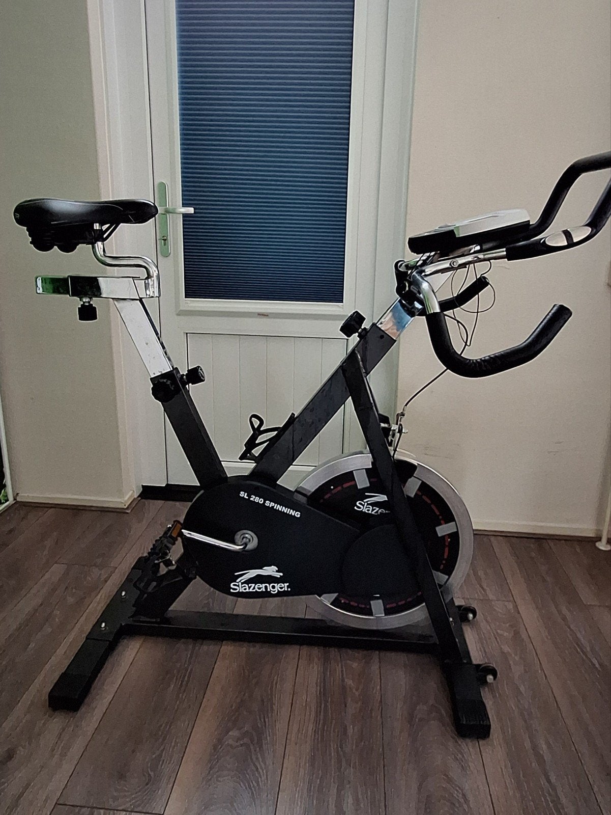 Slazenger SL 280 Spinningfiets, Ophalen, Spinningfiets, Zo goed als nieuw, Metaal