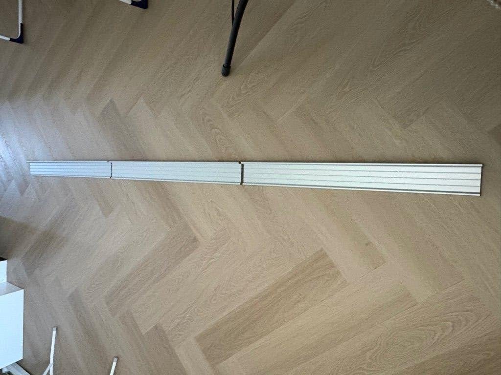 IKEA RVS wandplankje 3x79cm, Ophalen of Verzenden, Zo goed als nieuw