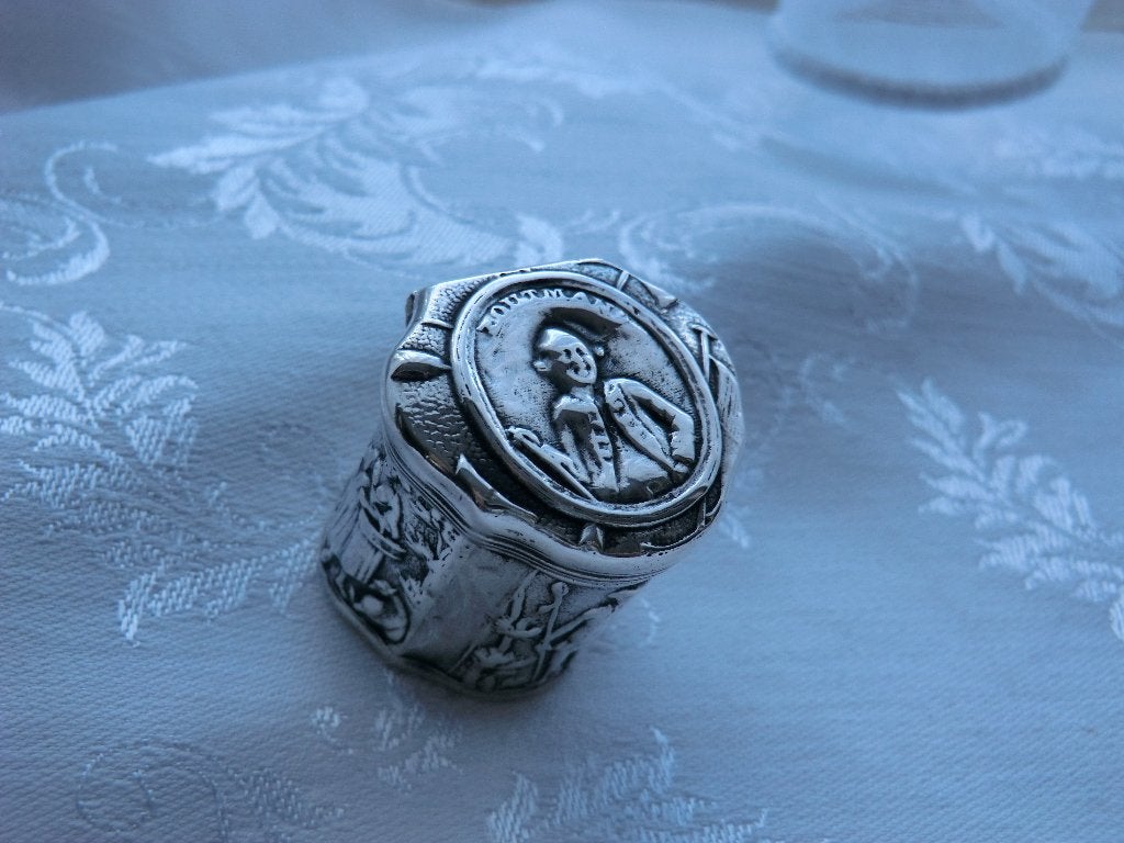 Loderijndoosje zilver 1787, Verzenden, Zilver