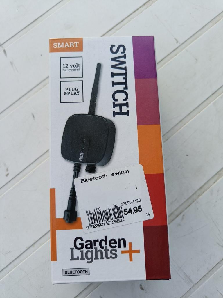Garden Lights Plus Bluetooth Switch 12V Smart, Tuin en Terras, Buitenverlichting, Nieuw, Overige typen, Kunststof, Minder dan 50 watt