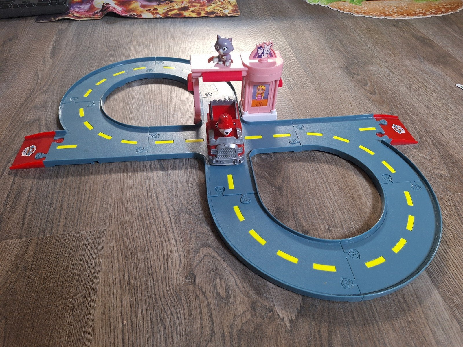 Paw Patrol Roll Patrol - Marshall's Pet Rescue Track Set, Ophalen of Verzenden, Gebruikt