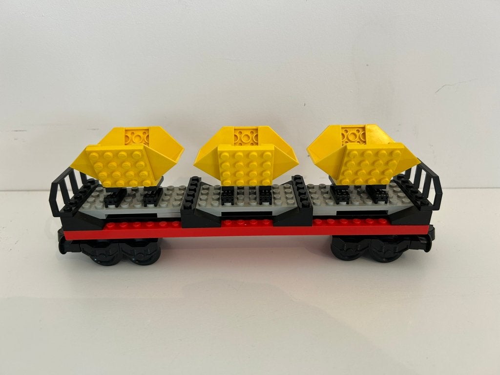 Lego 4565 - Freight and Crane Railway - Wagon - 9V, Kinderen en Baby's, Ophalen, Gebruikt, Lego